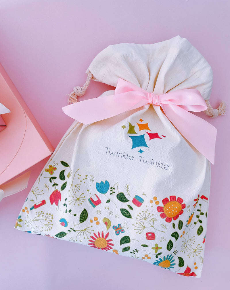 帆布禮物袋包裝 - Twinkle Twinkle 兒童有機美妝商城