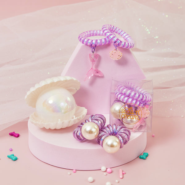 珍珠美人魚珠寶盒 紫 - Twinkle Twinkle 兒童有機美妝商城